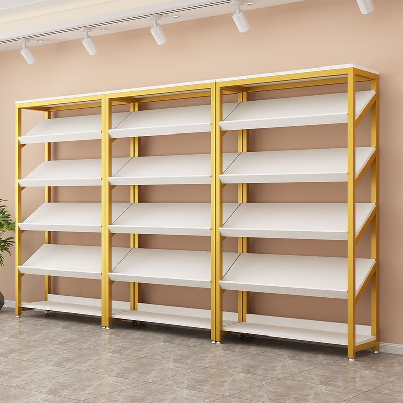 Luxury Skincare Store - Light luxury shoe store display rack,