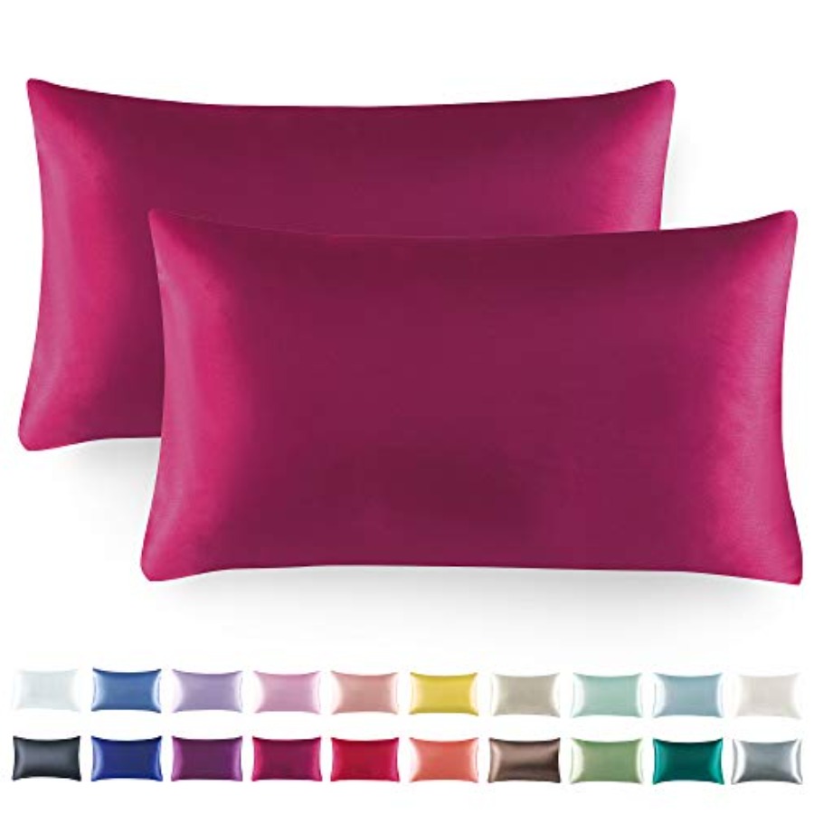 Luxury Skincare & Spa Photos - Satin Pillowcase Set for Hair and