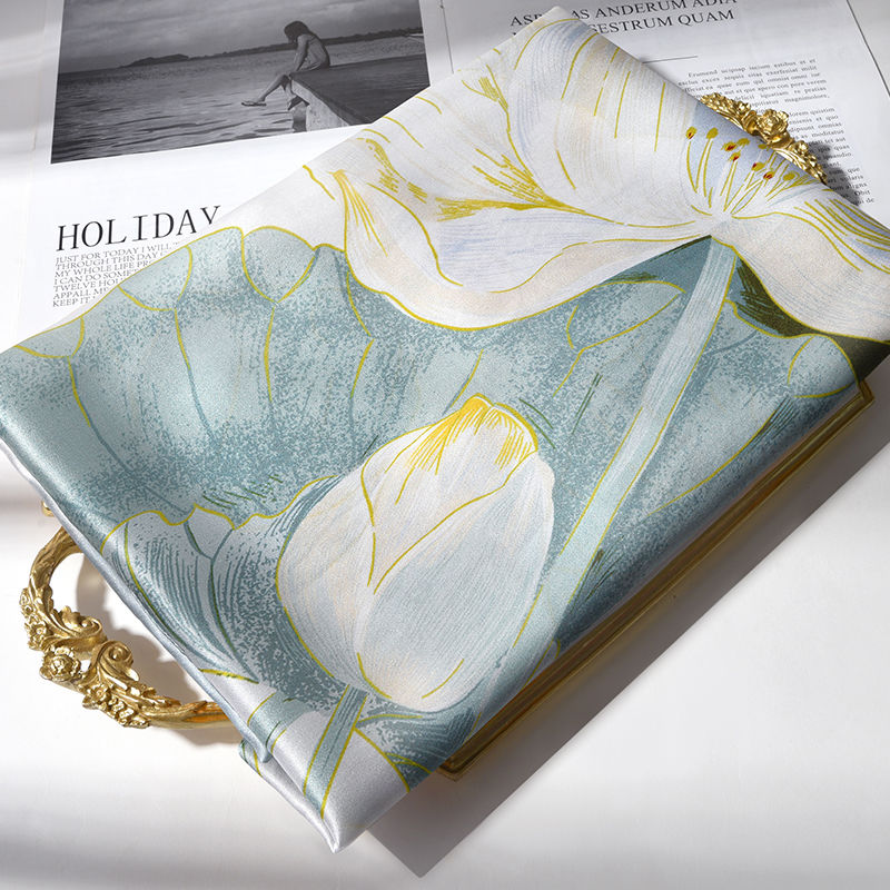 Luxury Skincare Headband - 100% Silk Long Scarf Women Luxury