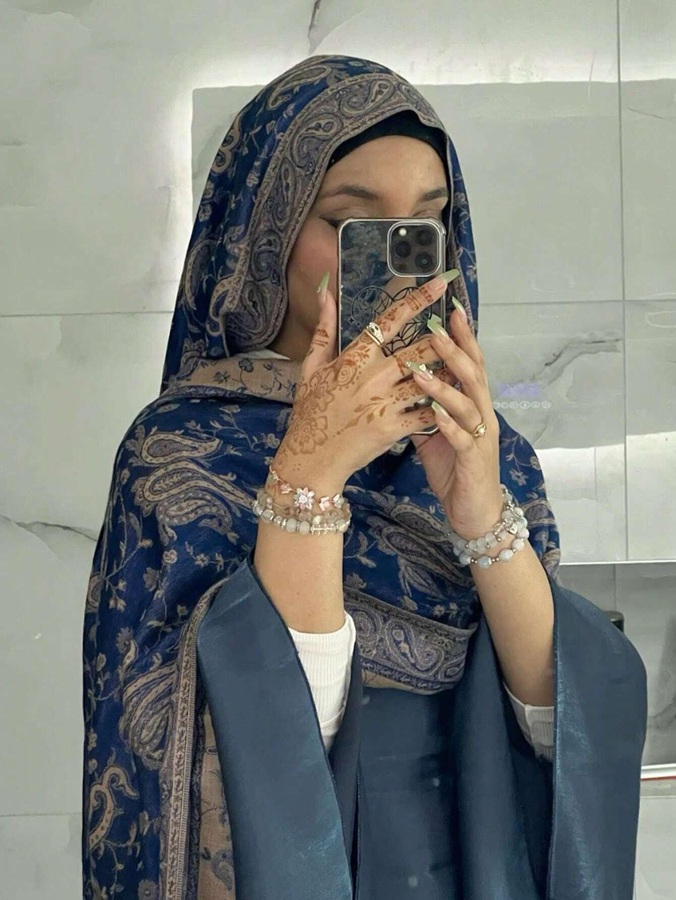 Luxury Skincare Headband - Bohemia Pashmina Hijab Scarf Long Muslim