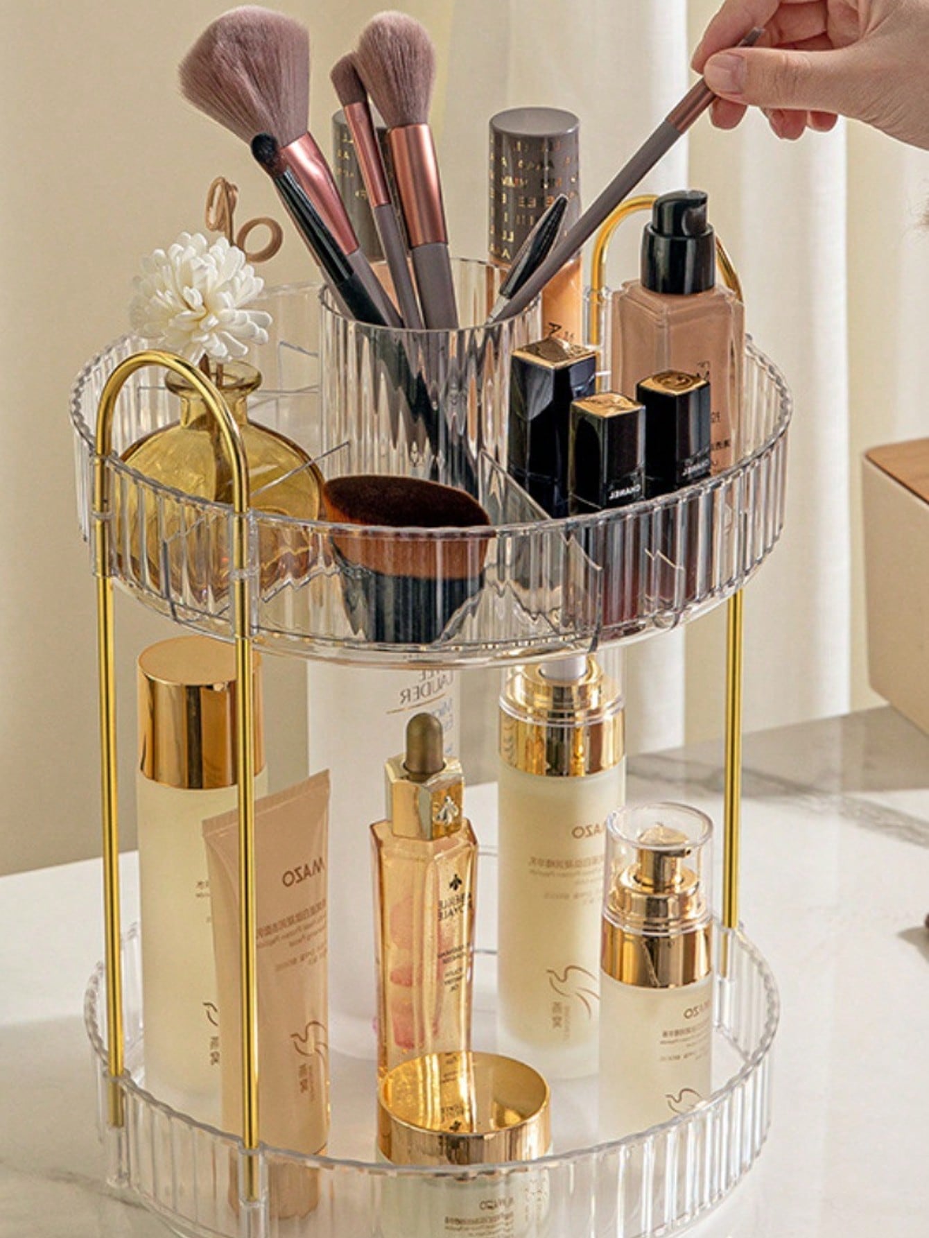 Makeup Brush Storage Box Pen H - đánh giá và giá Luxury Skincare & Spa Photos