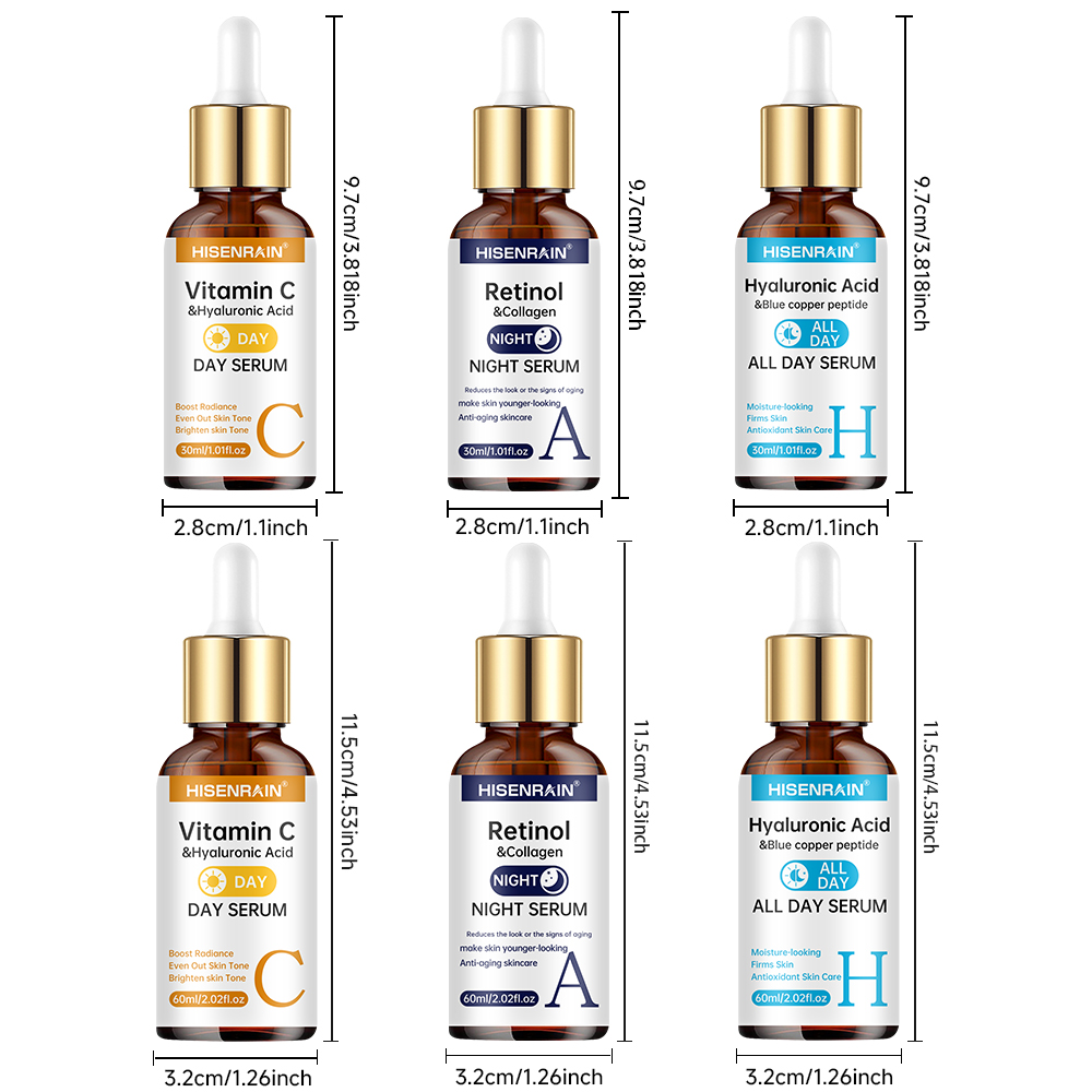 HISENRAIN Vitamin C + Retinol  - đánh giá và giá Exosome Serum Ampoule