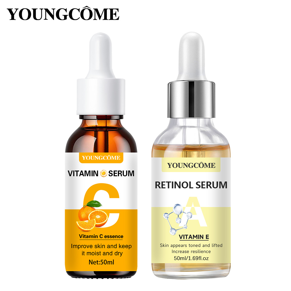 2pcs Vitamin C and retinol for - đánh giá và giá Exosome Serum Ampoule
