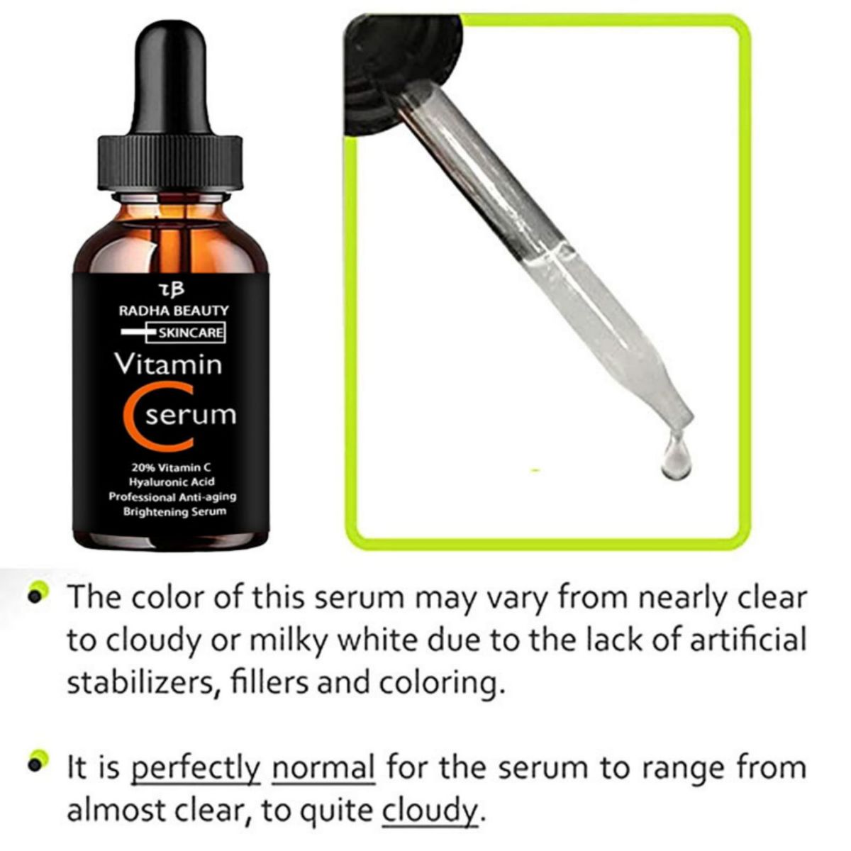 Vitamin C serum Face Serum Lon - đánh giá và giá Growth Factor Serum