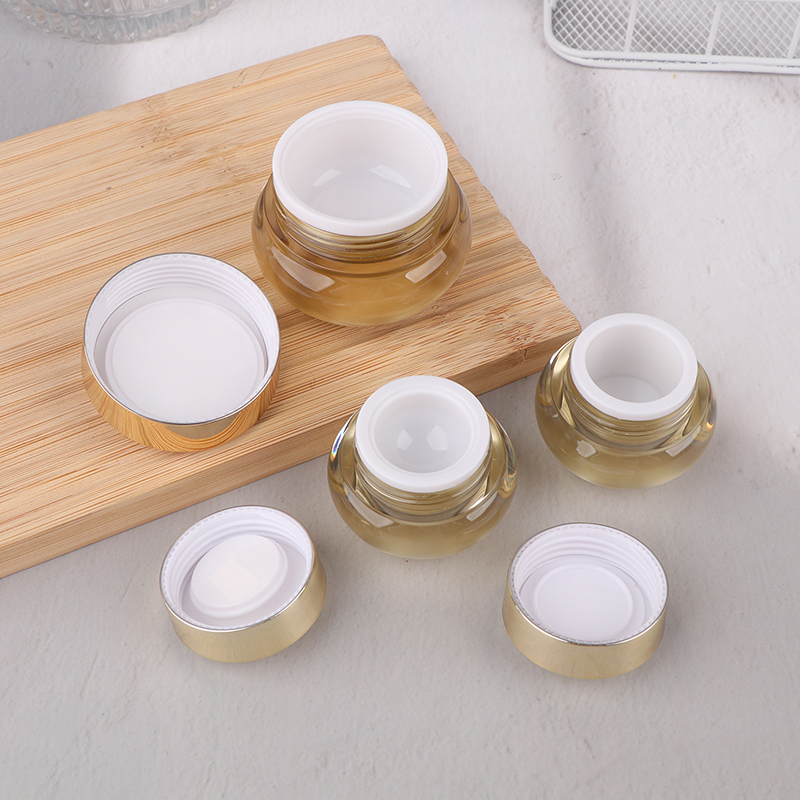 Acrylic Empty Travel Cream Jar - đánh giá và giá Luxury Skincare & Spa Photos