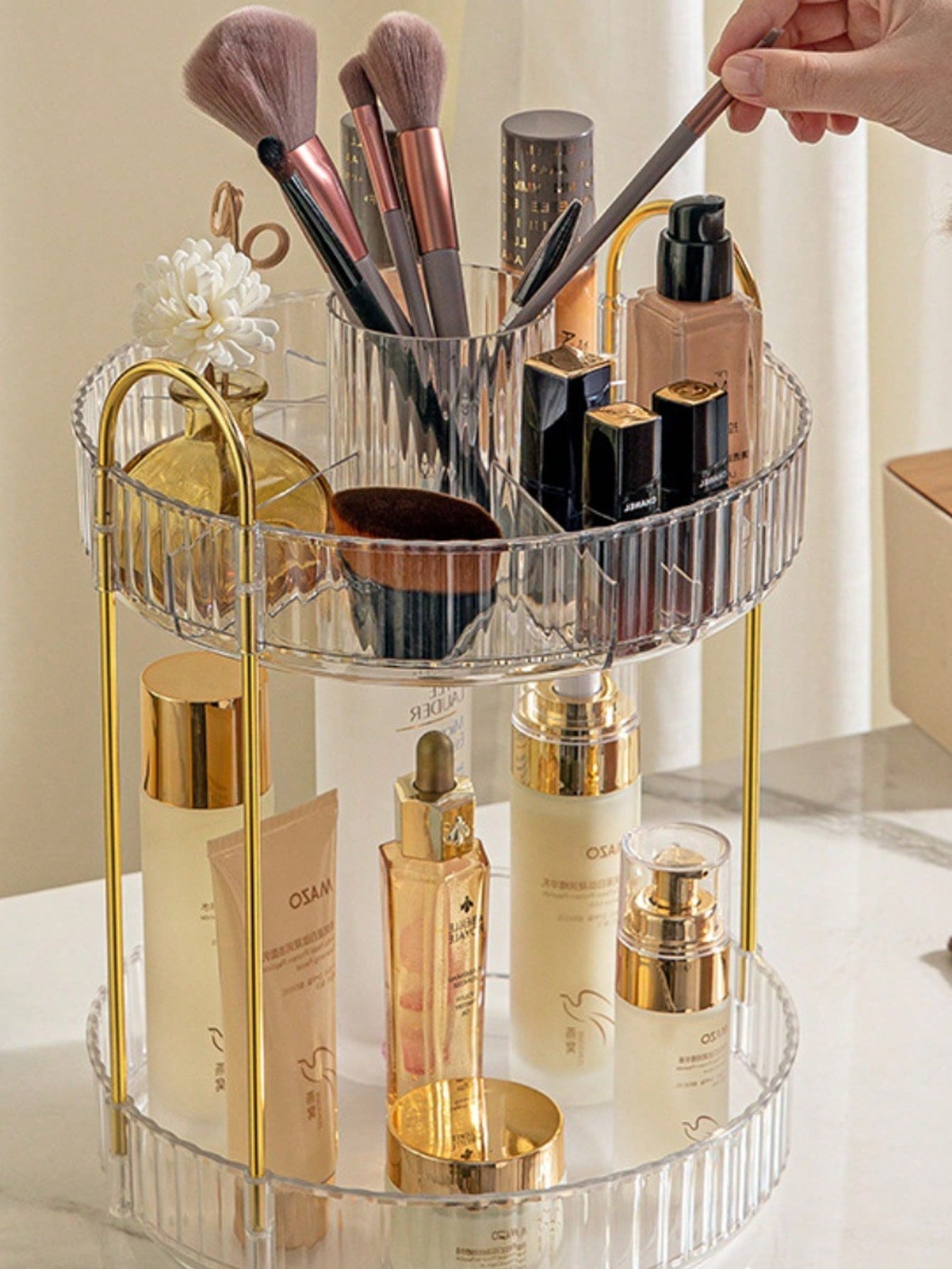 Makeup Brush Storage Box Pen H - đánh giá và giá Luxury Skincare & Spa Photos