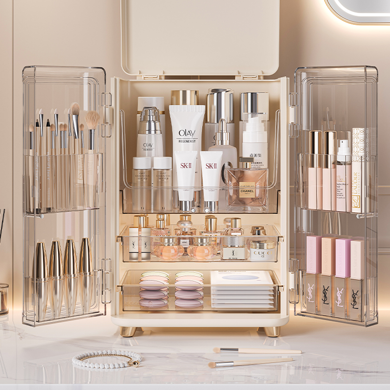 Cosmetics storage box, large-c - đánh giá và giá Luxury Skincare Dupes