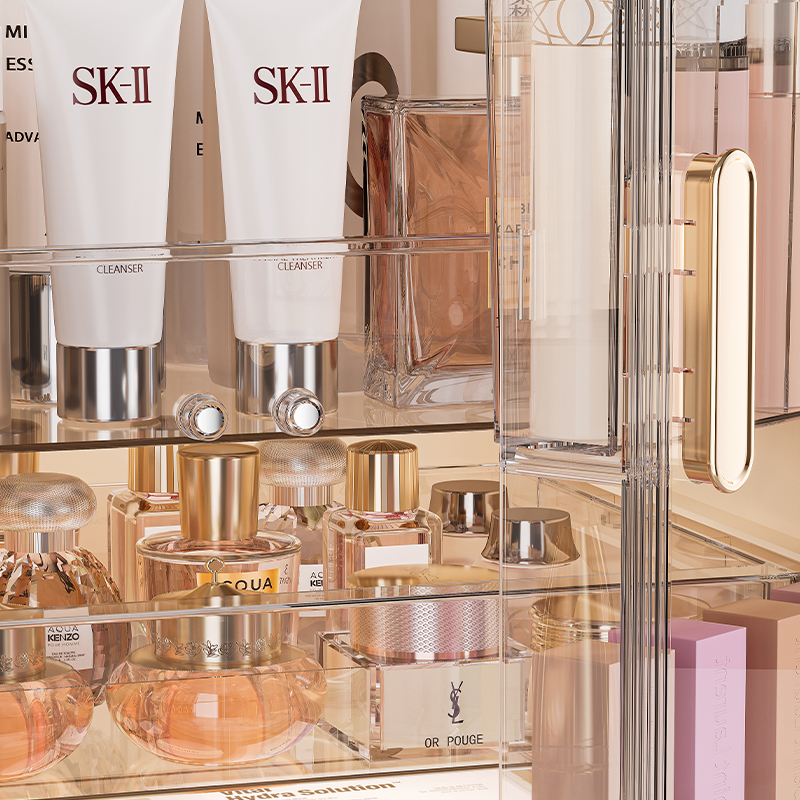 Cosmetics storage box, large-c - đánh giá và giá Luxury Skincare Dupes