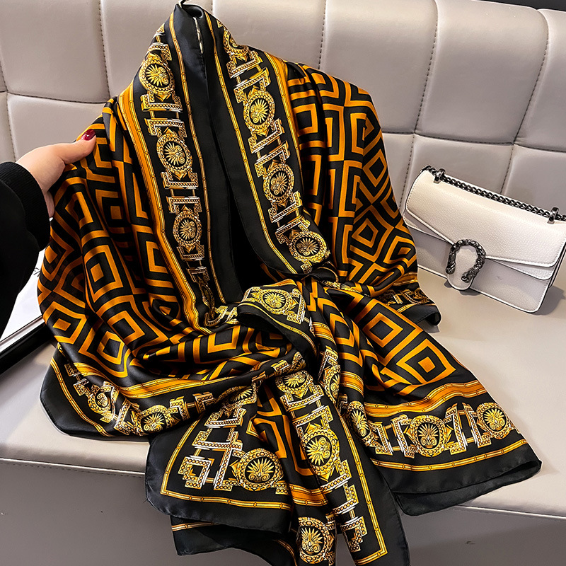 Luxury Brand Silk Scarf Women  - đánh giá và giá Luxury Skincare Headband