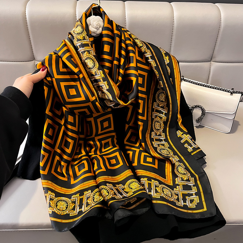 Luxury Brand Silk Scarf Women  - đánh giá và giá Luxury Skincare Headband