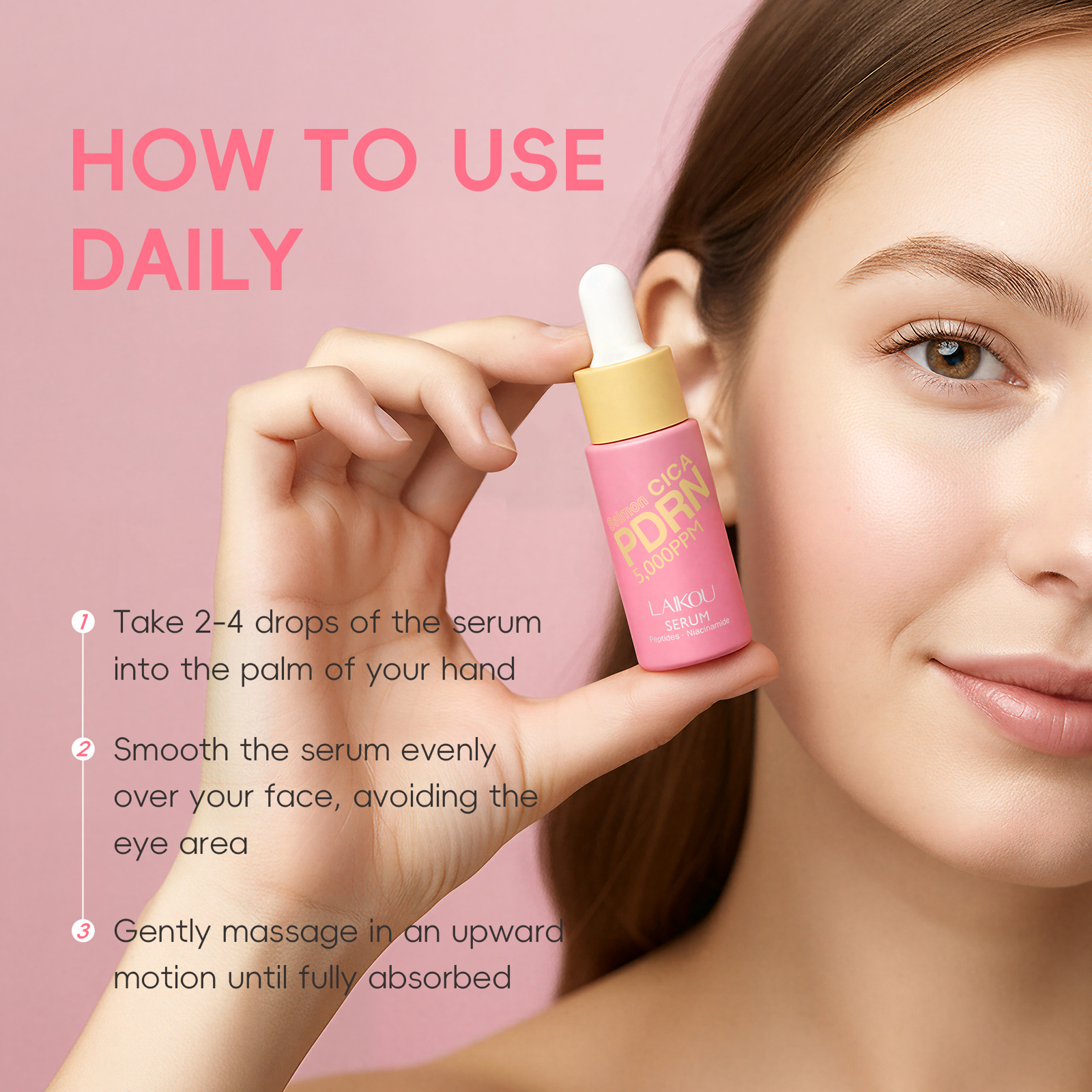 LAIKOU PDRN CICA Serum 17ml Hy - đánh giá và giá Exosome Serum Ampoule