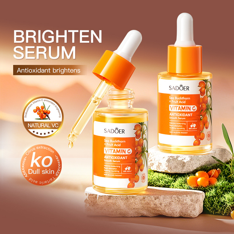 SADOER Sea Buckthorn Vitamin C - đánh giá và giá Exosome Serum Ampoule