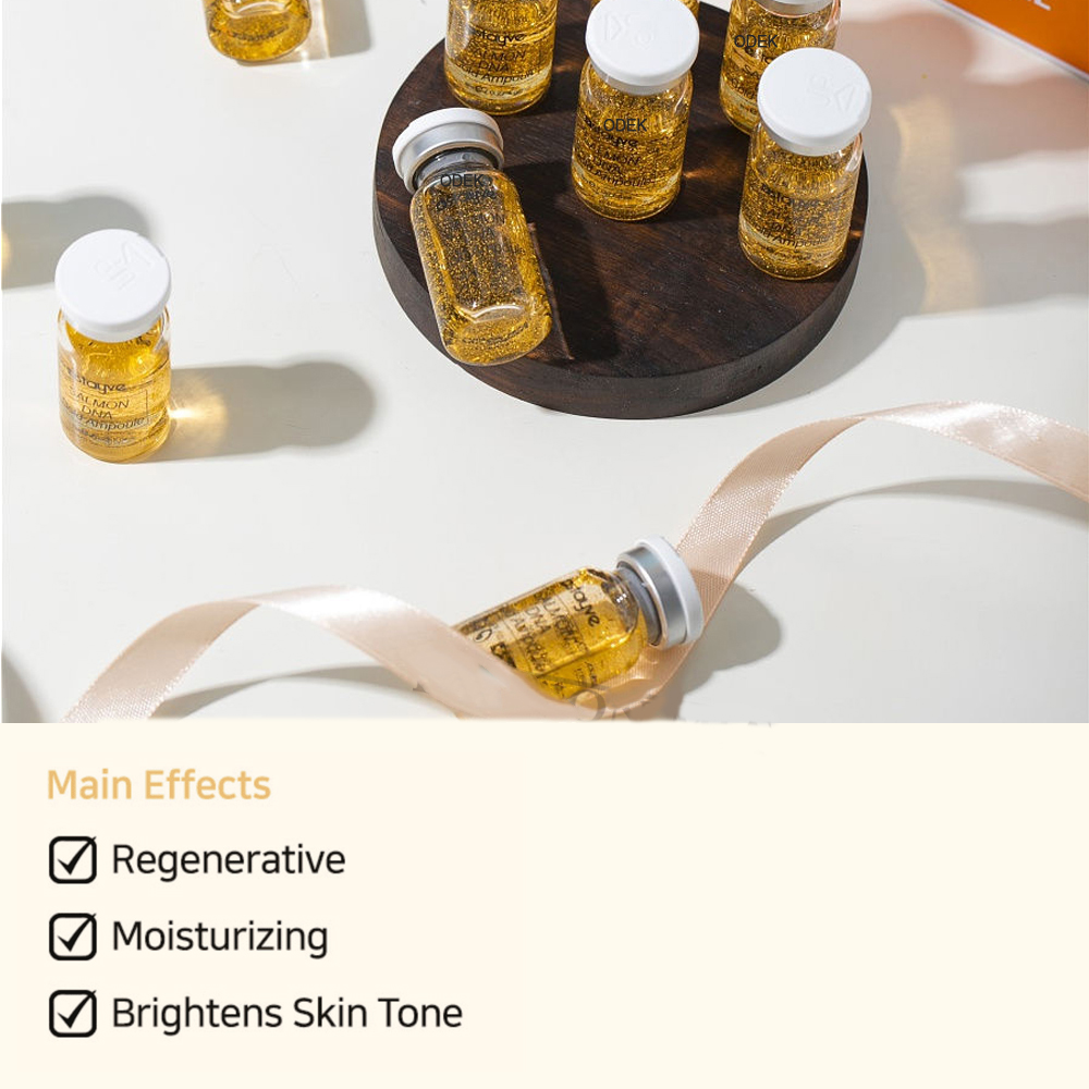 Korea 8ml Salmon DNA Gold Ampo - đánh giá và giá Growth Factor Serum