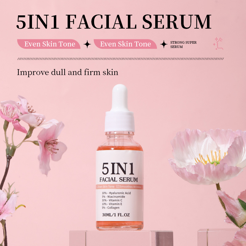 5 in 1 Vitamin C Facial Serum  - đánh giá và giá Exosome Serum Ampoule