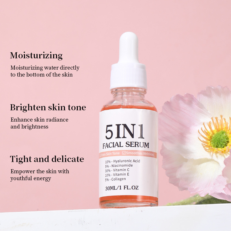 5 in 1 Vitamin C Facial Serum  - đánh giá và giá Exosome Serum Ampoule