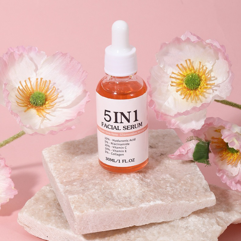 5 in 1 Vitamin C Facial Serum  - đánh giá và giá Exosome Serum Ampoule