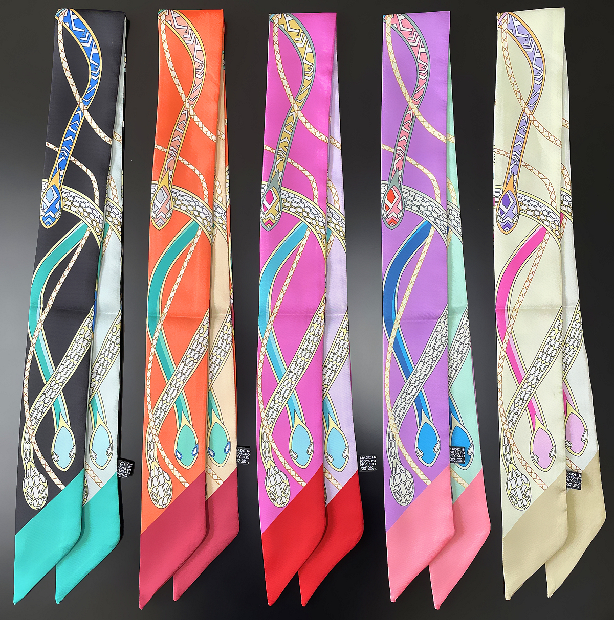 New Brand Design Colored Snake - đánh giá và giá Luxury Skincare Headband