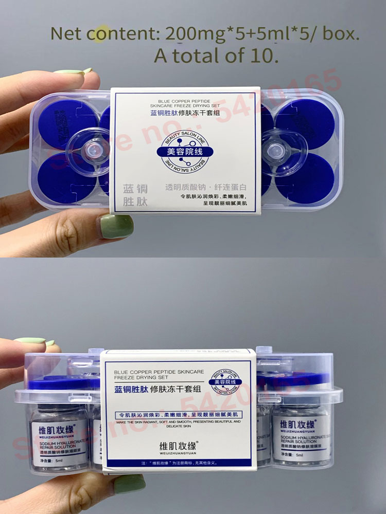 Effective Peptide 99% GHK-CU C - đánh giá và giá Growth Factor Serum