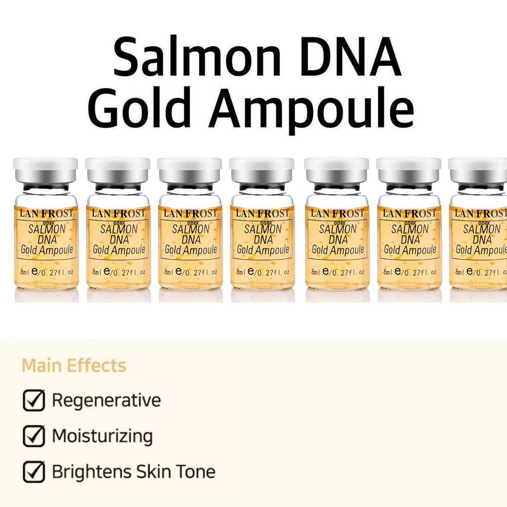 8ml Gold Salmon DNA Ampoule Se - đánh giá và giá Growth Factor Serum