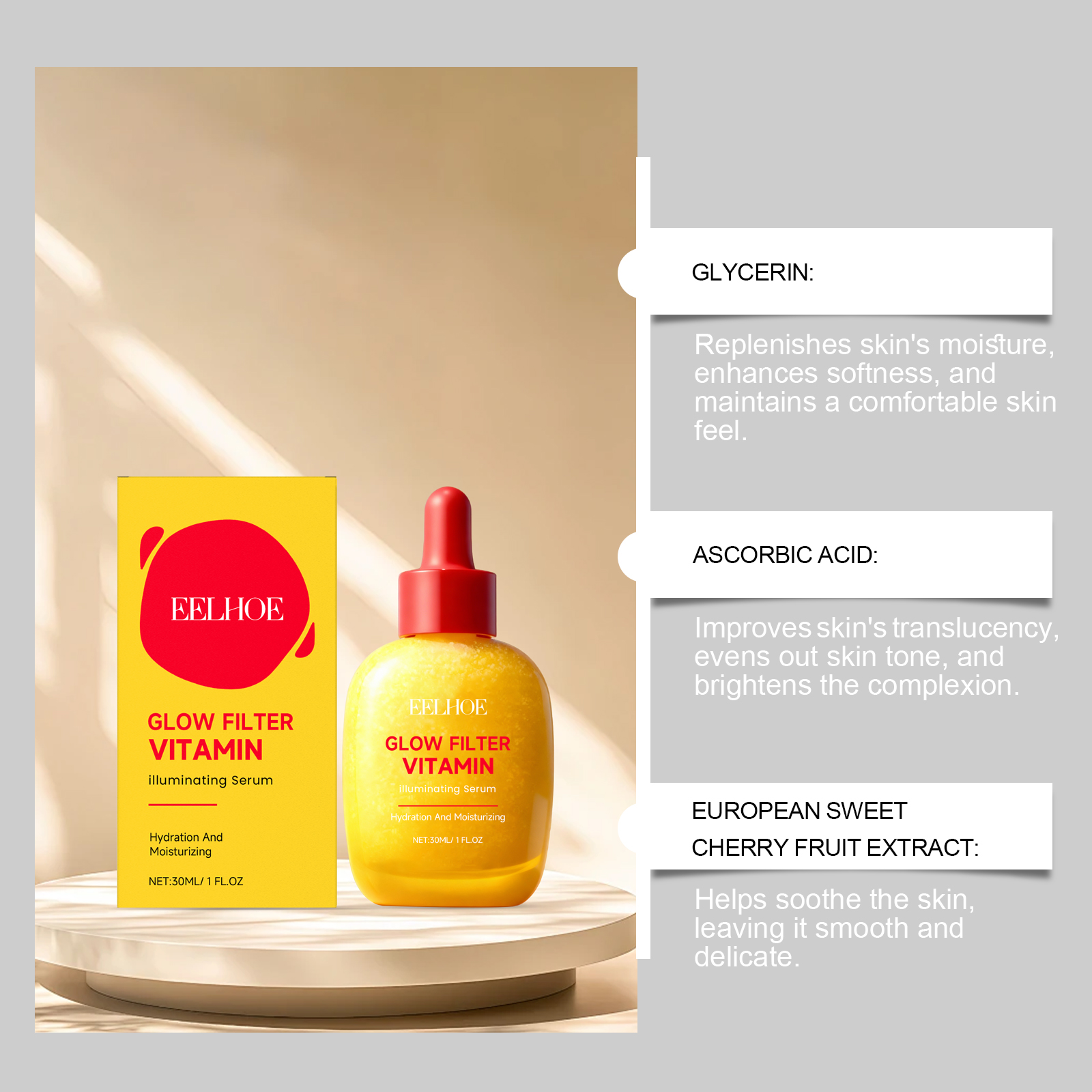 Vitamin C Face Serum Cherry Il - đánh giá và giá Exosome Serum Ampoule